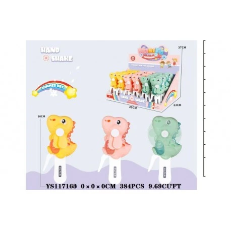 Вентилятор "Динозавр" № 498-802 (24 шт в дисплеї )