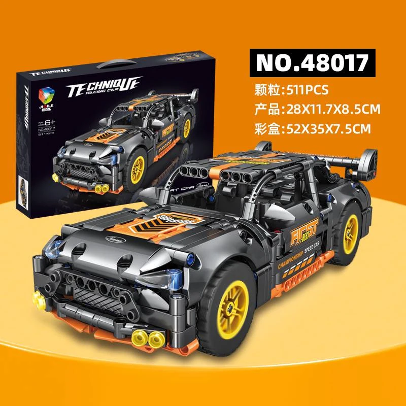 Конструктор-машинка №TM48017 (511 дет.) , 52*35*7,5 см